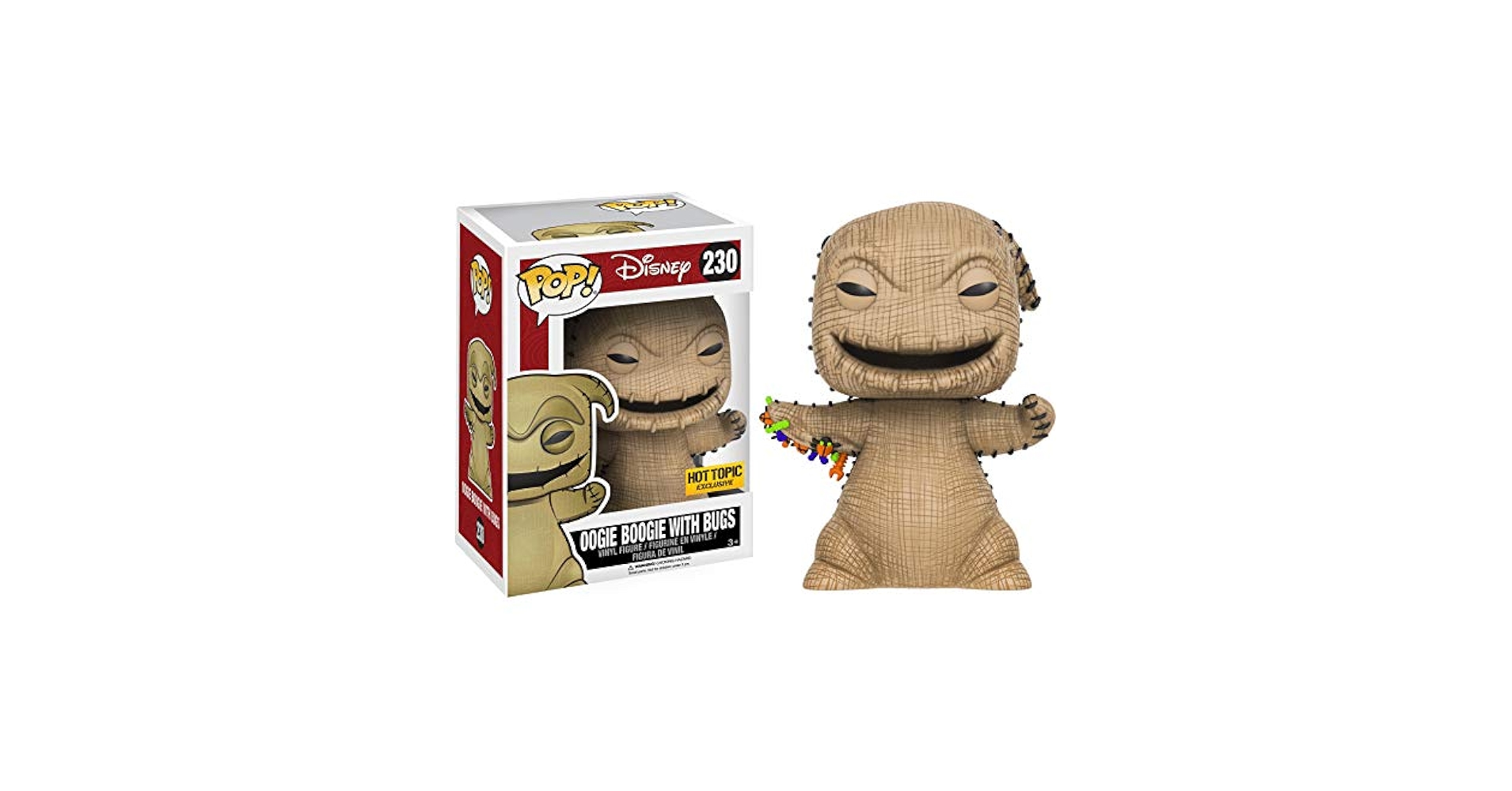Amazon.com: Funko Oogie Boogie with Bugs (Hot Topic Exc) Pop